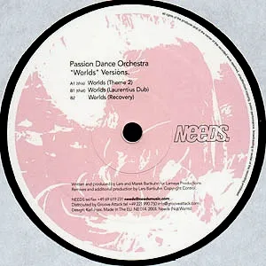 Passion Dance Orchestra - Worlds Versions : 12inch