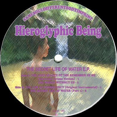 Hieroglyphic Being - The Secret Life Of Water EP : 12inch