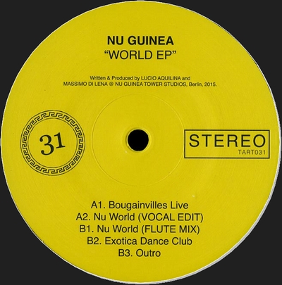 Nu Guinea - World EP : 12inch