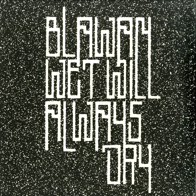 Blawan - Wet Will Always Dry : 2x12inch