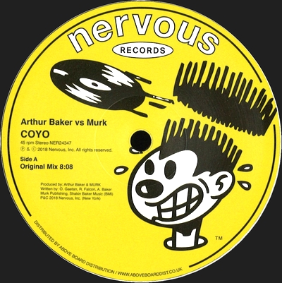 Arthur Baker Vs Murk - COYO : 12inch