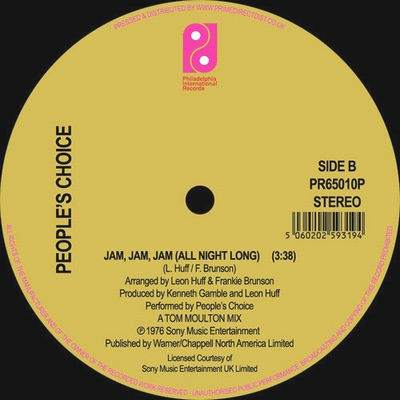 People's Choice - Here We Go Again / Jam, Jam, Jam (All Night Long) : 12inch