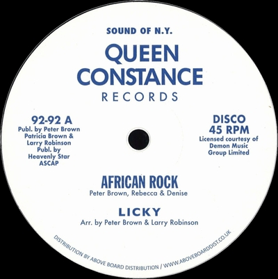 Licky / Dream Lovers - AFRICAN ROCK