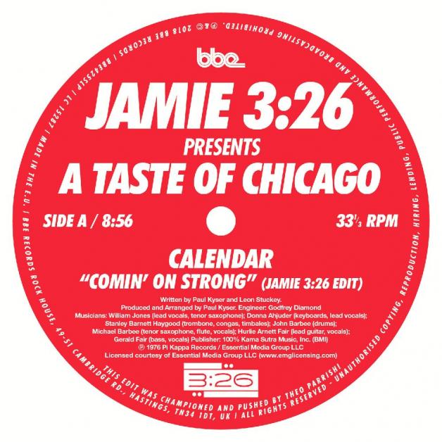 Jamie 3:26 - A Taste Of Chicago Sampler : 12inch