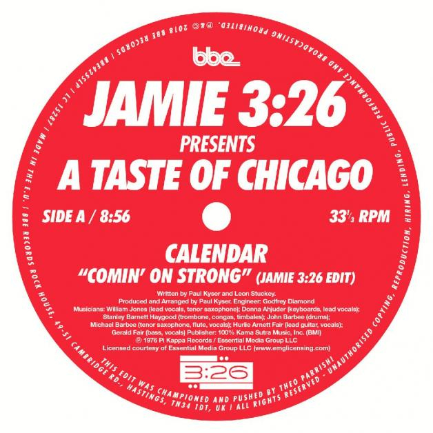 Jamie 3:26 - A Taste Of Chicago Sampler