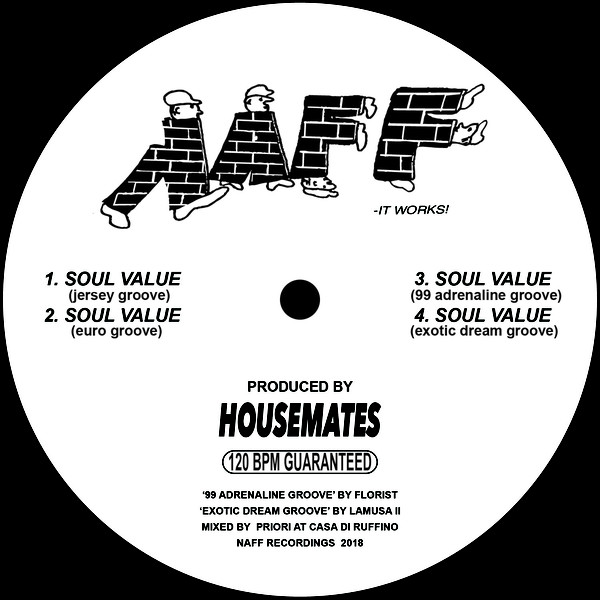 Housemates - Soul Value (Florist & Lamusa Ii Remixes) : 12inch