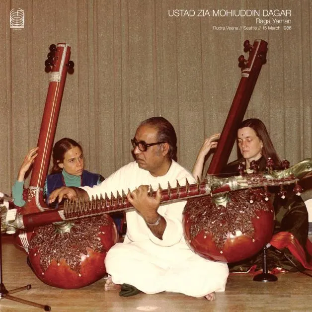Ustad Zia Mohiuddin Dagar - Raga Yaman (Rudra Veena // Seattle // 15 March 1986) : 2LP