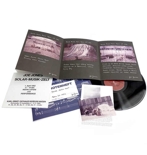 Joe Jones - Solar Music Tent : LP+BOOK