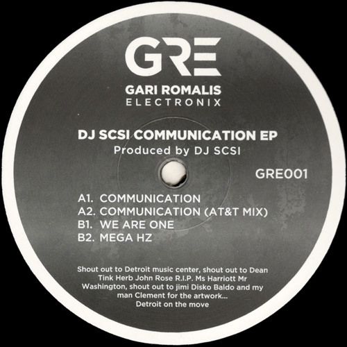 DJ SCSI - Communication EP : 12inch