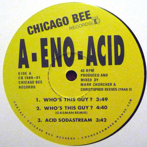 A-Eno-Acid - Who's This Guy? : 12inch