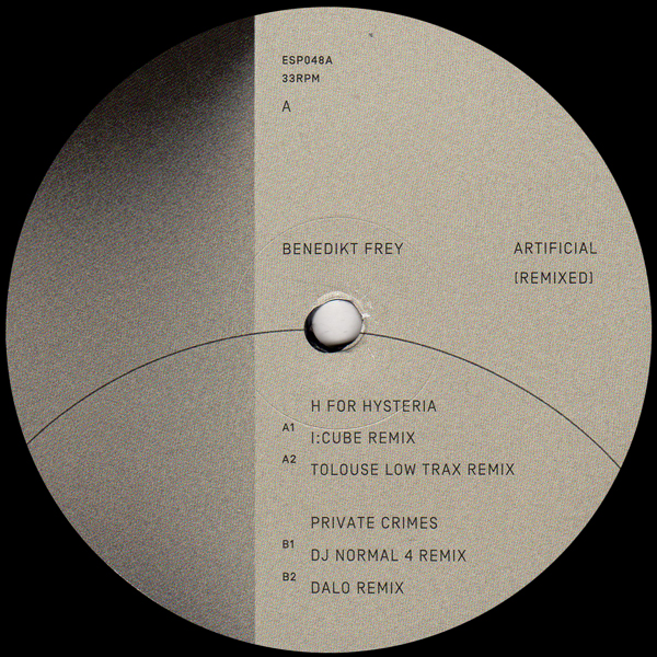 Benedikt Frey - Artificial (Remixed) : 12inch