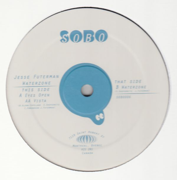 Jesse Futerman - Waterzone EP : 12inch
