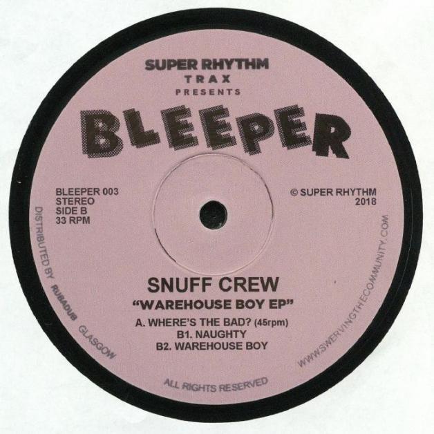 Snuff Crew - Warehouse Boy EP : 12inch