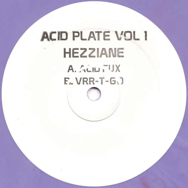 Hezziane - Acid Plate Volume 1 : 12inch