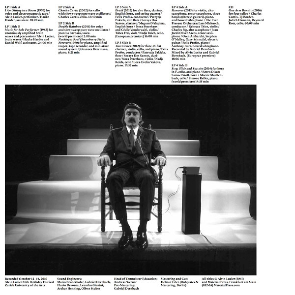 Alvin Lucier - Illuminated By The Moon : 4LP＋CD＋Book Box Set