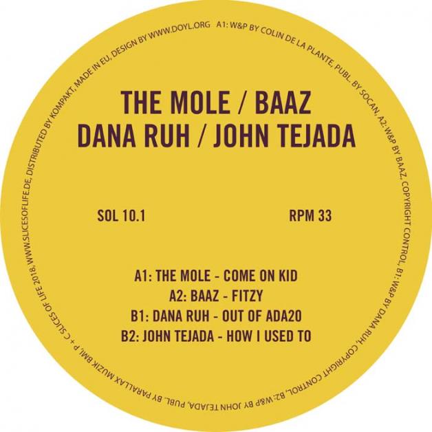 The Mole / Baaz / Dana Ruh / John Tejada - Slices Of Life 10.1 : 12inch