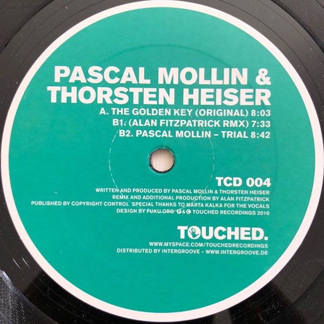 Pascal Mollin & Thorsten Heiser - The Golden Key : 12inch