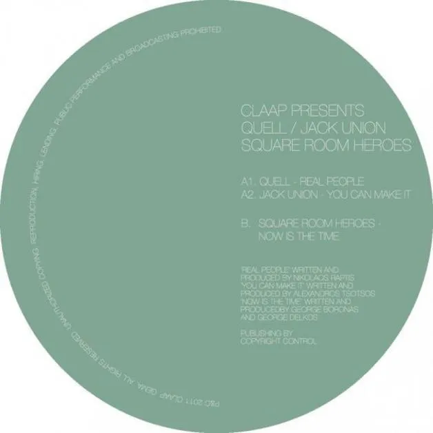 Quell/Jack Union/ Square Room Heroes - Real People, You Can Make It, Square Roo : 12inch