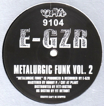 E-Gzr - Metalurgic Funk Vol.2 : 12inch