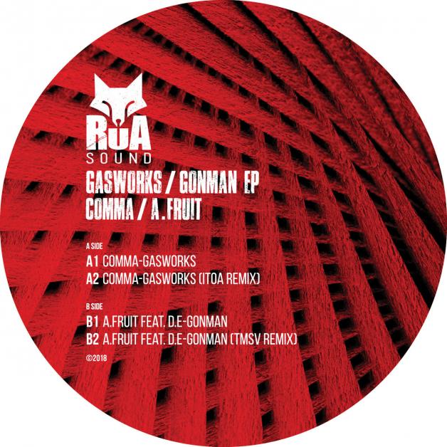Comma & A.Fruit - Gasworks / Gonman EP : 12inch