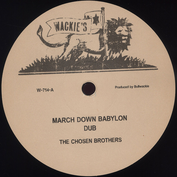 The Chosen Brothers - March Down Babylon : 12inch+DOWNLOAD CODE