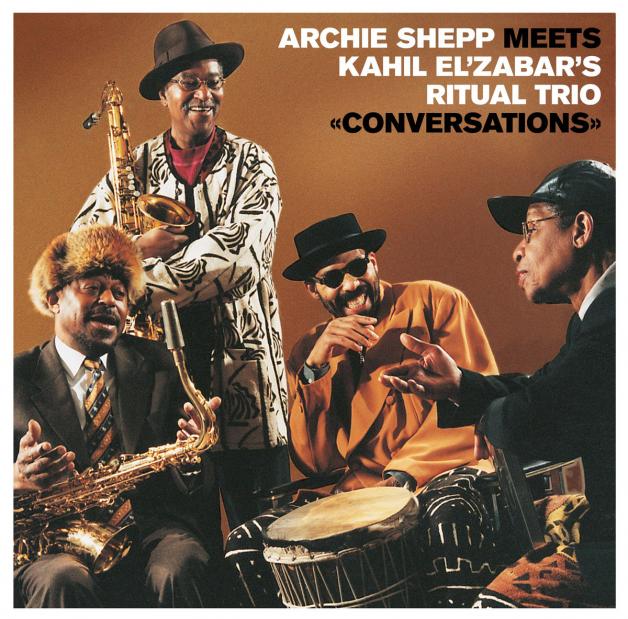 Archie Shepp Meets Kahil El&#039;zabar&#039;s Ritual Trio - CONVERSTIONS : 2LP