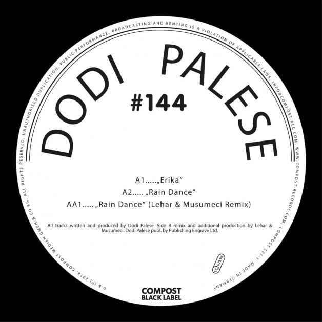 Dodi Palese - Erika / Rain Dance EP : 12inch