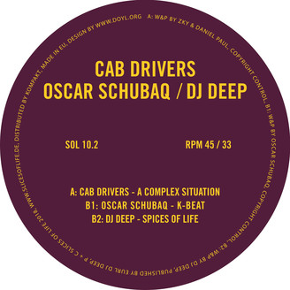 Cab Drivers / Oscar Schubaq / DJ Deep - SLICES OF LIFE 10.2 : 12inch
