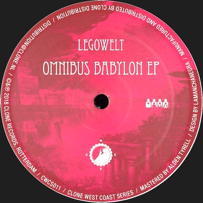 Legowelt - Omnibus Babylon EP : 12inch