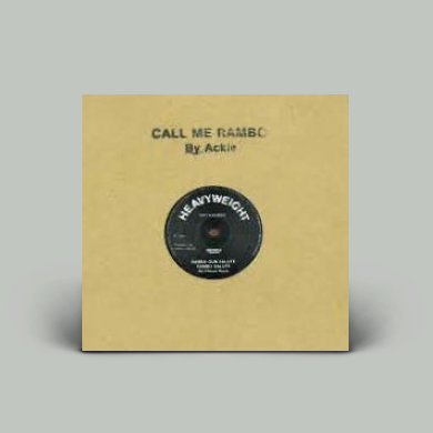 LP ACKIE / CHESSE ROOTS Call Me Rambo HW003 Heavyweight UK