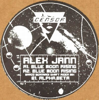 Alex Jann - Blue Moon Rising EP : 12inch