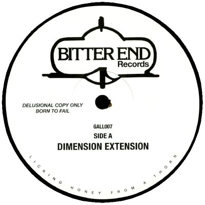 Unknown Artist - Dimension Extension / Be There Again : 12inch