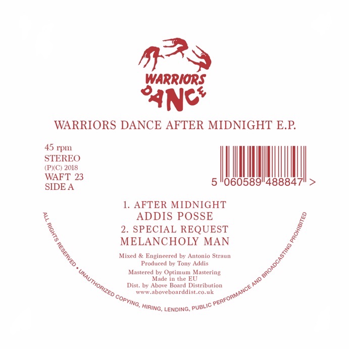 Va（melancholy Man / Addis Posse / Watt Noize / No Smoke) - Warriors Dance After Midnight E.P. : 12inch