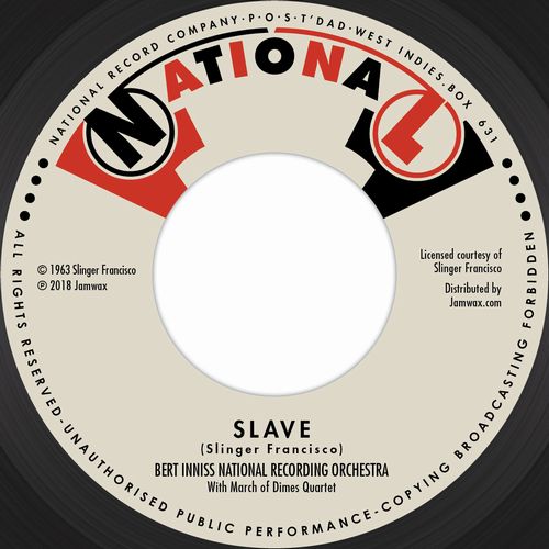 Mighty Sparrow & Bert Inniss National Recording Orchestra - Slave / The Slave : 7inch