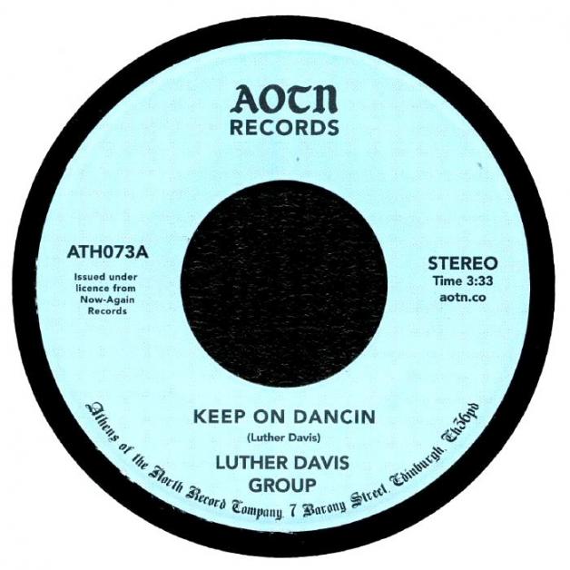 Luther Davis Group - Keep On Dancin / You : 7inch