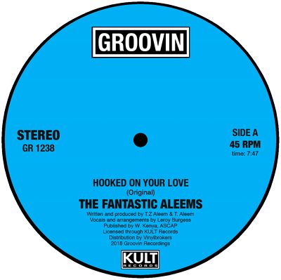 The Fantastic Aleems - Hooked On Your Love : 12inch