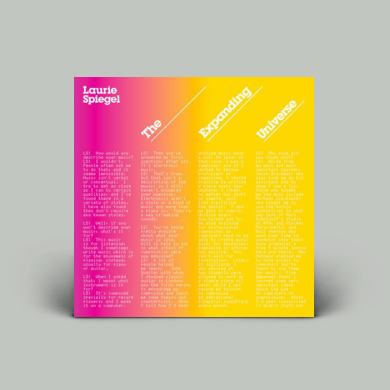 Laurie Spiegel - The Expanding Universe | NEWTONE RECORDS