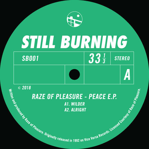 Raze Of Pleasure - PEACE EP : 12inch