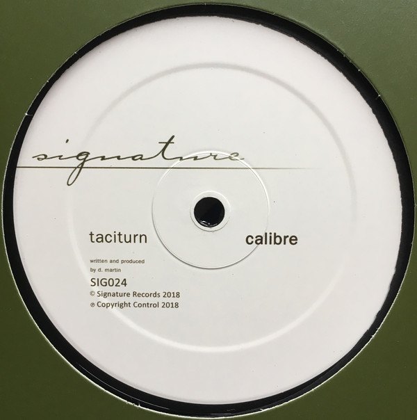 Calibre - Taciturn : 12inch