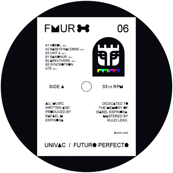 Univac - FUTURO PERFECTO EP : 12inch