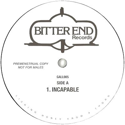 Unknown Artist - INCAPABLE : 12inch
