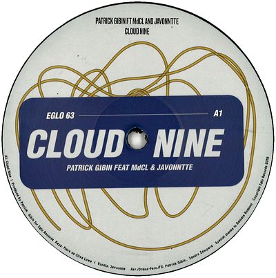 Patrick Gibin - Cloud Nine (feat. MdCL & Javonntte) : 12inch