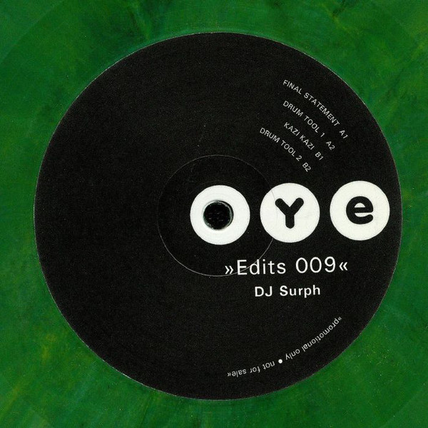 DJ Surph - OYE EDITS 09 : 12inch