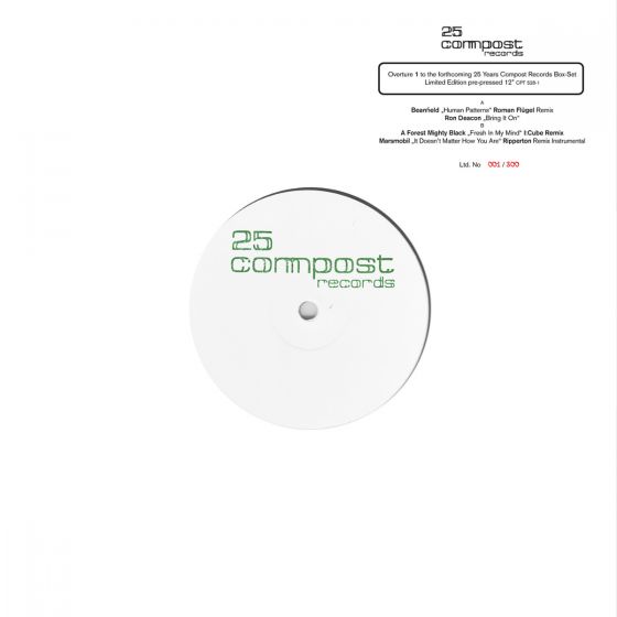 Various - 25 Compost Records - Overture 1 : 12inch
