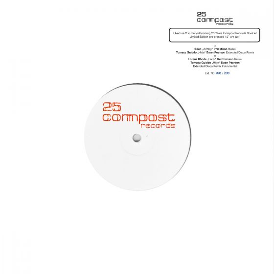 Various - 25 Compost Records - Overture 2 : 12inch