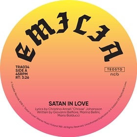 Emilia - Satan In Love : 7inch