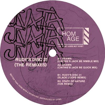 Jvxta - Rudy&#039;s Disc 31 (The Remixes) : 12inch