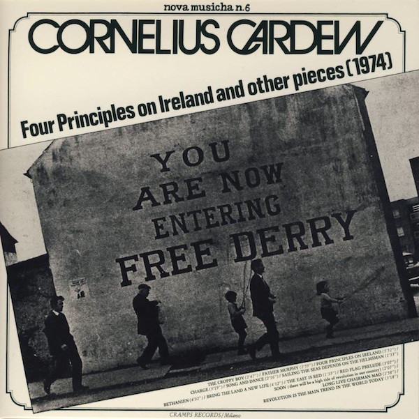Cornelius Cardew - Four Principles On Ireland And Other Pieces : LP