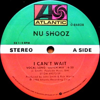 Nu Shooz - I Can't Wait : 12inch