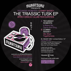 Tecumsay Roberts / Commy Bassey - The Triassic Tusk EP : 12inch